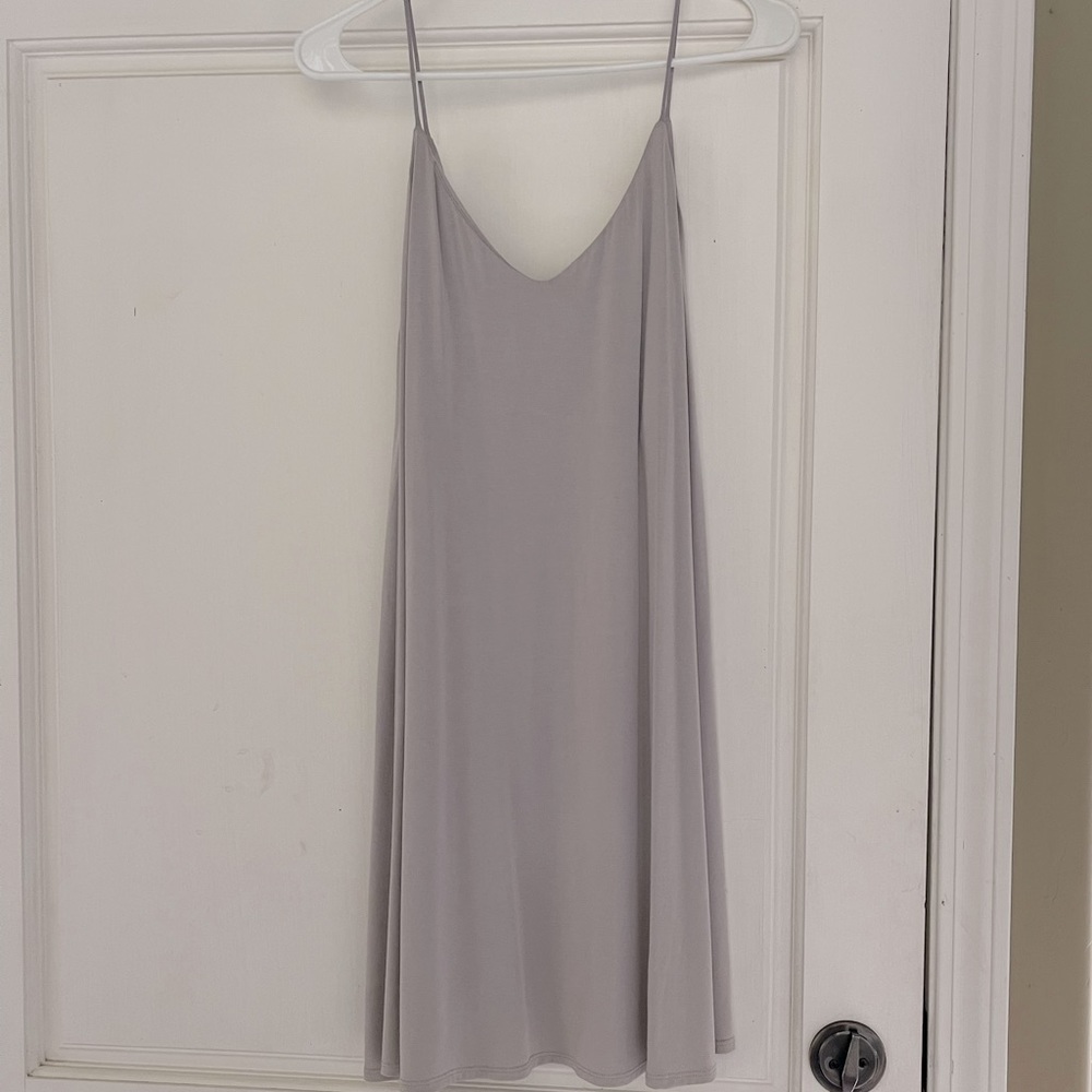 Never Worn. Tags On. H&M Basic, Extra Soft. Light Gray Dress. M